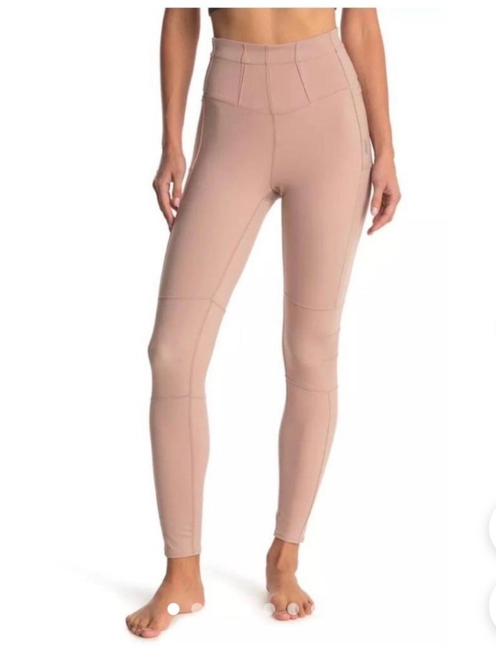 Free People Leggings - Blush Pink/Mauve